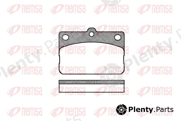 Flexible Drive 009200 — Brake Pad Set, disc brake