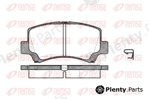Flexible Drive 071002 — Brake Pad Set, disc brake