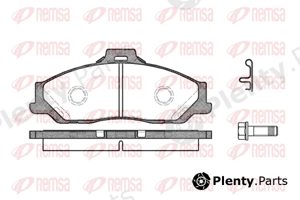 Flexible Drive 073001UC — Brake Pad Set, disc brake