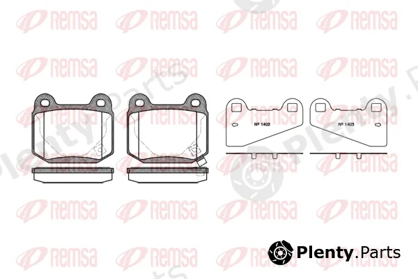 Flexible Drive 001452 — Brake Pad Set, disc brake