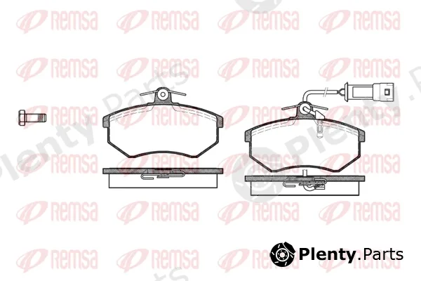 Flexible Drive 013402 — Brake Pad Set, disc brake