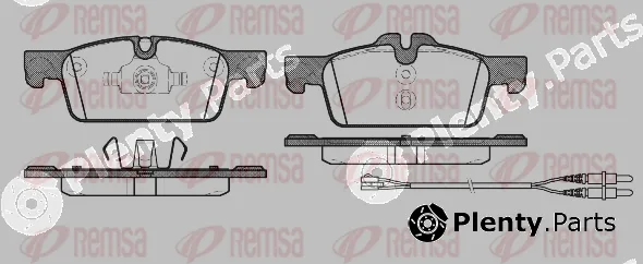 Flexible Drive 146101 — Brake Pad Set, disc brake