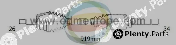 4X4 Estanfi EST-18-342150 — Drive Shaft