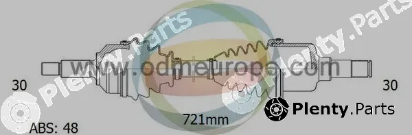 4X4 Estanfi EST-18-111001 — Drive Shaft