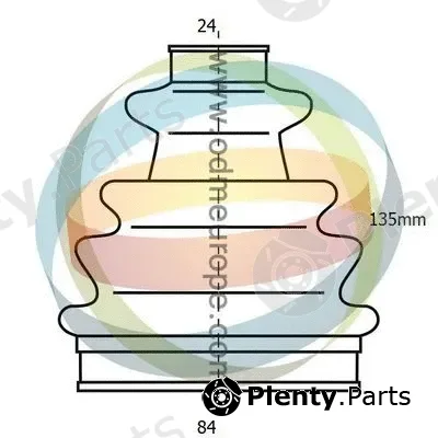 4X4 Estanfi EST-21-990076 — Bellow Kit, drive shaft