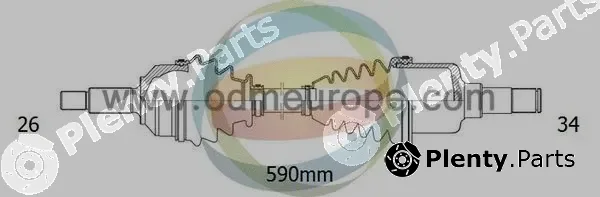 4X4 Estanfi EST-18-341150 — Drive Shaft