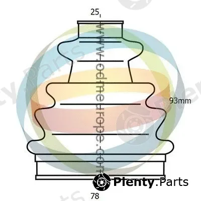 4X4 Estanfi EST-21-990024 — Bellow Kit, drive shaft