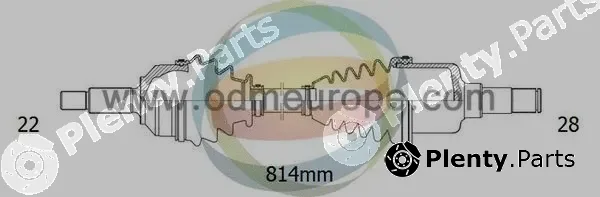 4X4 Estanfi EST-18-212910 — Drive Shaft