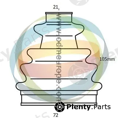 4X4 Estanfi EST-21-993079 — Bellow Kit, drive shaft