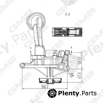 GMB GOAS-53A — Oil Pump