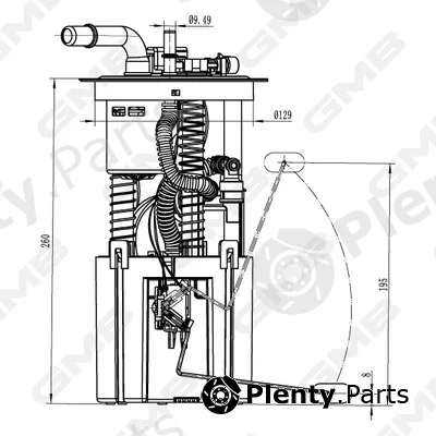 GMB GFPS-015A — Fuel Feed Unit