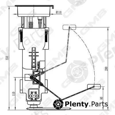 GMB GFPS-018A — Fuel Feed Unit