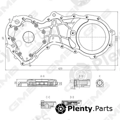 GMB GOAS-105A — Oil Pump
