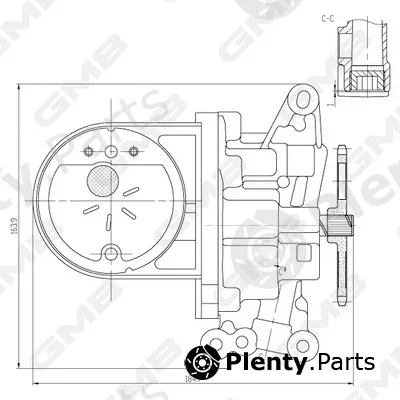 GMB GOAS-92A — Oil Pump