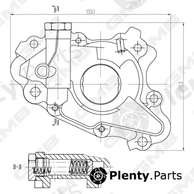 GMB GOAS-130A — Oil Pump
