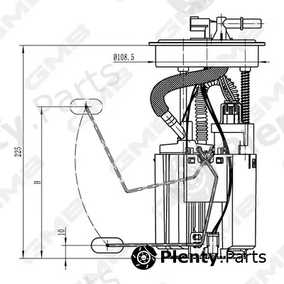 GMB GFPS-003A — Fuel Feed Unit