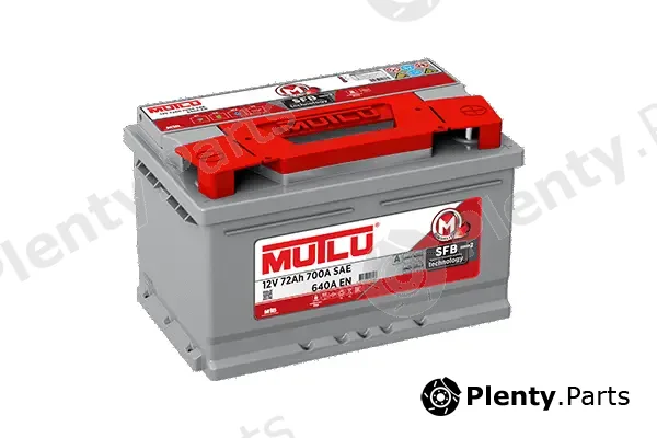 Mutlu Battery LB3.72.064.A — Starter Battery SFB Series 2