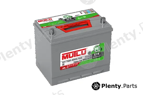 Mutlu Battery EFB.D26.72.076.C — Starter Battery EFB