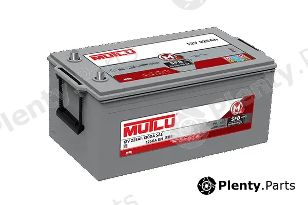 Mutlu Battery SD6.225.125.B — Starter Battery SFB Series 3 - Super Heavy Duty