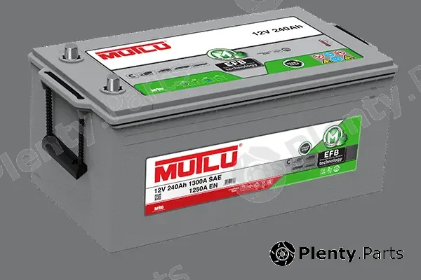 Mutlu Battery EFB.D6.240.125.B — Starter Battery EFB - Commercial