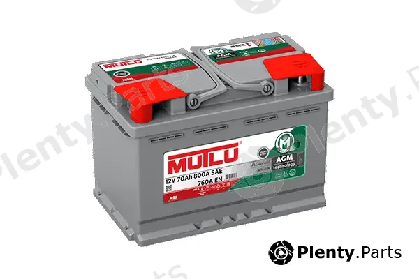 Mutlu Battery AGM.L3.70.076.A — Starter Battery AGM