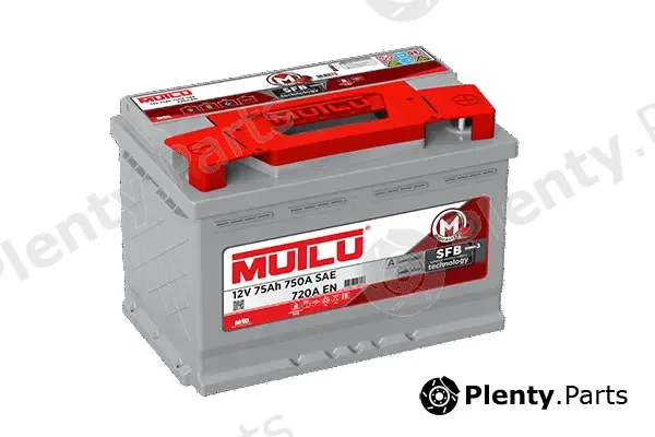 Mutlu Battery L3.75.072.A — Starter Battery SFB Series 3