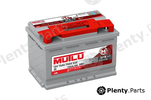 Mutlu Battery L3.75.072.B — Starter Battery SFB Series 3