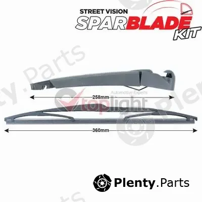 Ae Toplight TRA-S8F1 — Wiper Arm Set, window cleaning