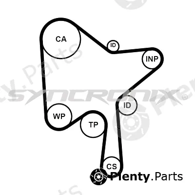 Syncronix SY3101216 — Timing Belt Kit