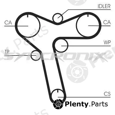 Syncronix SY1101128 — Timing Belt Kit