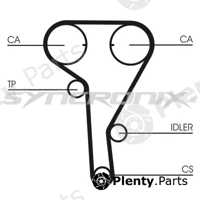 Syncronix SY2101077PE — Water Pump & Timing Belt Kit