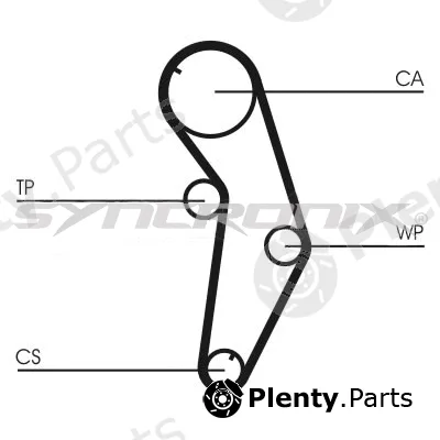 Syncronix SY110821 — Timing Belt Kit