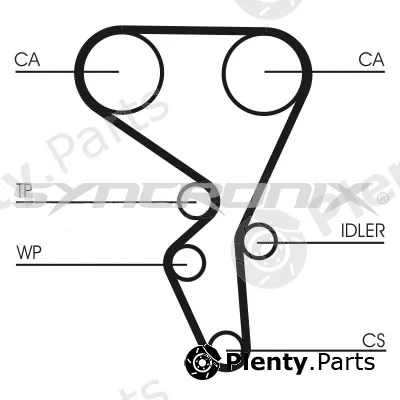 Syncronix SY1101065PE — Water Pump & Timing Belt Kit