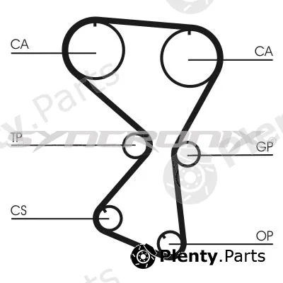Syncronix SY1101075PRO — Timing Belt Kit