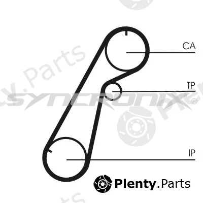 Syncronix SY1101020 — Timing Belt Kit