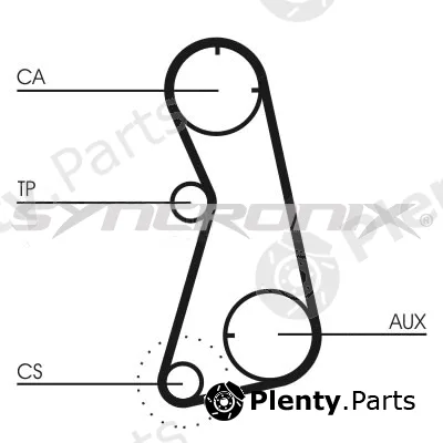Syncronix SY110872 — Timing Belt Kit