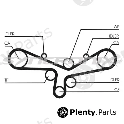 Syncronix SY410920PE — Water Pump & Timing Belt Kit