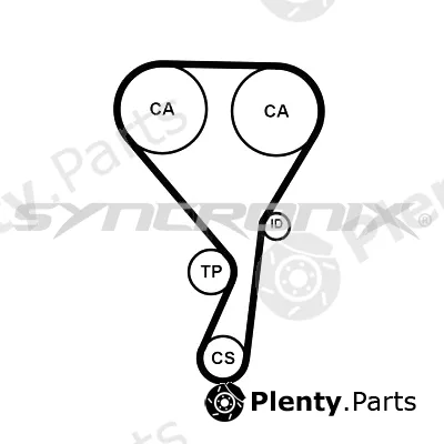 Syncronix SY1101215 — Timing Belt Kit