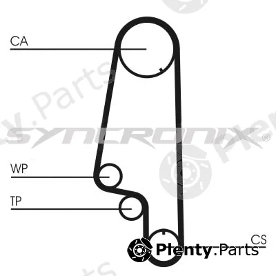 Syncronix SY110847PE — Water Pump & Timing Belt Kit