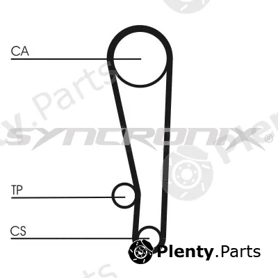 Syncronix SY1101013PE — Water Pump & Timing Belt Kit