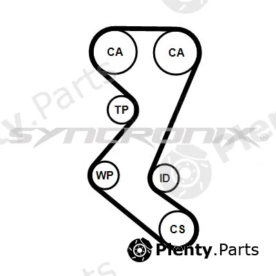 Syncronix SY1101019 — Timing Belt Kit