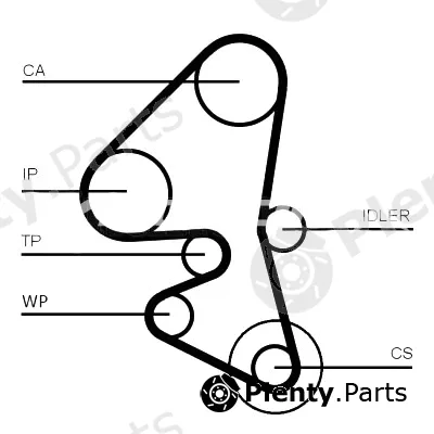 Syncronix SY1101203PE — Water Pump & Timing Belt Kit