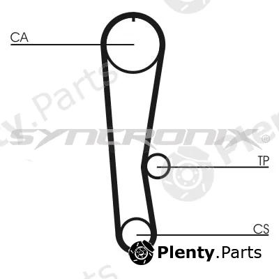 Syncronix SY310680 — Timing Belt Kit