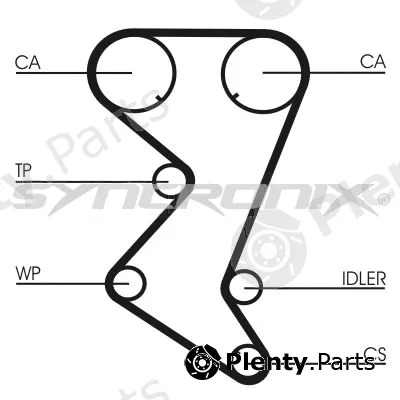 Syncronix SY1101110PE — Water Pump & Timing Belt Kit