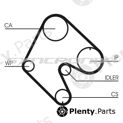 Syncronix SY110540PE — Water Pump & Timing Belt Kit