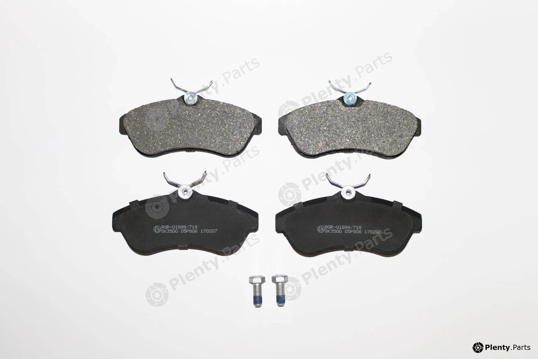 Tecdrive TPF0102 — Brake Pad Set, disc brake