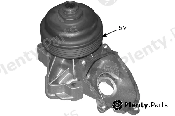Tecdrive TPAE0223 — Water Pump, engine cooling