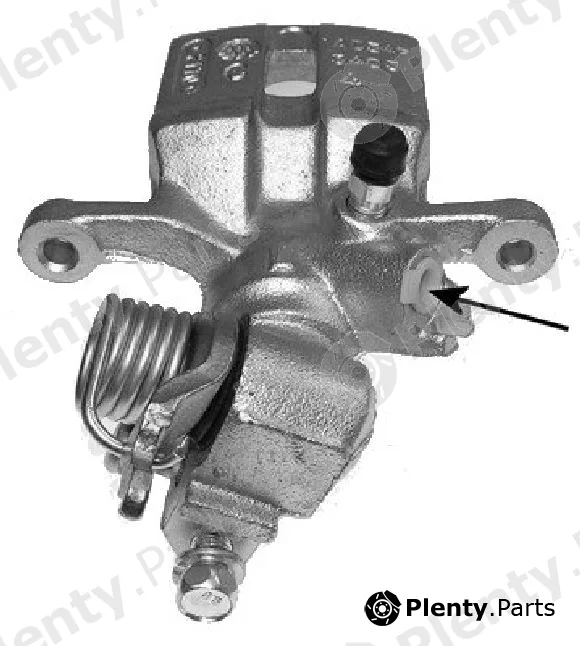 Tecdrive TET2781 — Brake Caliper
