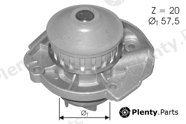 Tecdrive TPAE0058 — Water Pump, engine cooling