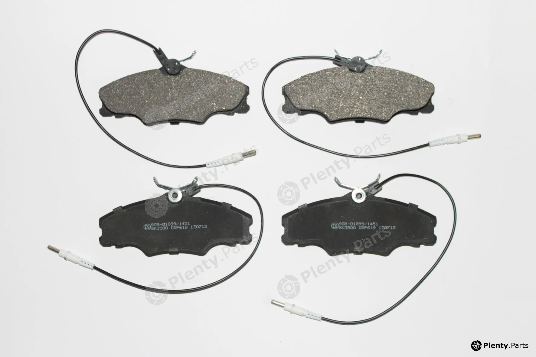 Tecdrive TPF0134 — Brake Pad Set, disc brake